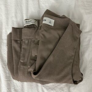 2 piece set, low waisted bottoms and matching vest